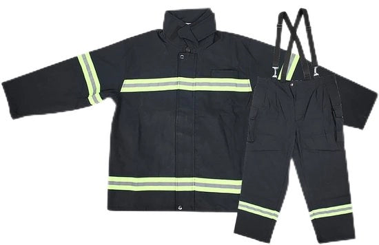 Abbigliamento Resistente alle Fiamme - Resistente al Calore - Impermeabile - Antistatico - Strisce Riflettenti - Realizzato in Cotone - Abbigliamento Antincendio