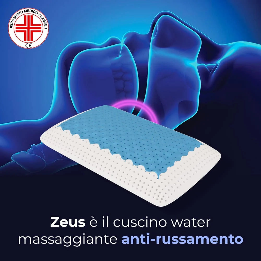 Cuscino in memory foam Anti-Russamento - Dì Addio al Russare - Zeus - 72x42x12cm