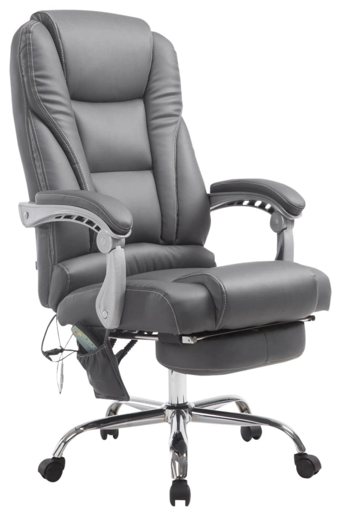 Sedia da ufficio massaggiante PACIFIC grigio