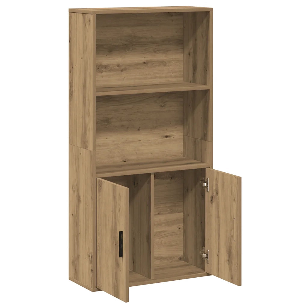 Libreria Rovere Artigianale 60x24x120 cm in Truciolato