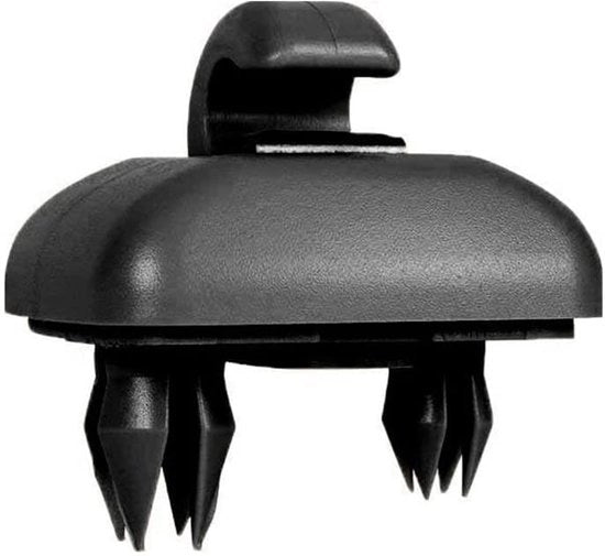Fissatore di Parafango per Auto con Clip - Vervangingshaak per Auto - Kunststof - Compatibile con Modelli Audi - 2 Pezzi