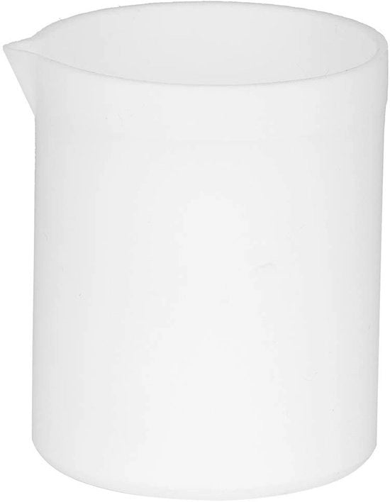 Bicchiere di Laboratorio in Teflon 250ml - Resistente all'Acidità e alle Basi - Alta Resistenza alla Temperatura - Corrosione Resistente - Adatto per Esperimenti - Superficie Interna Lisciata - Bicchiere di Laboratorio
