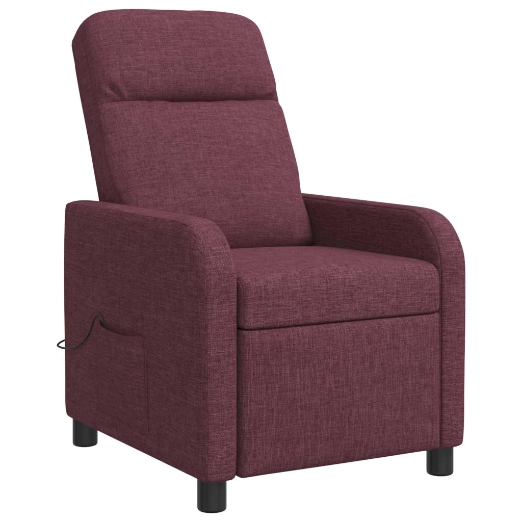 Divano Sedia-Poltrona Massaggiante Viola Tessuto 226632