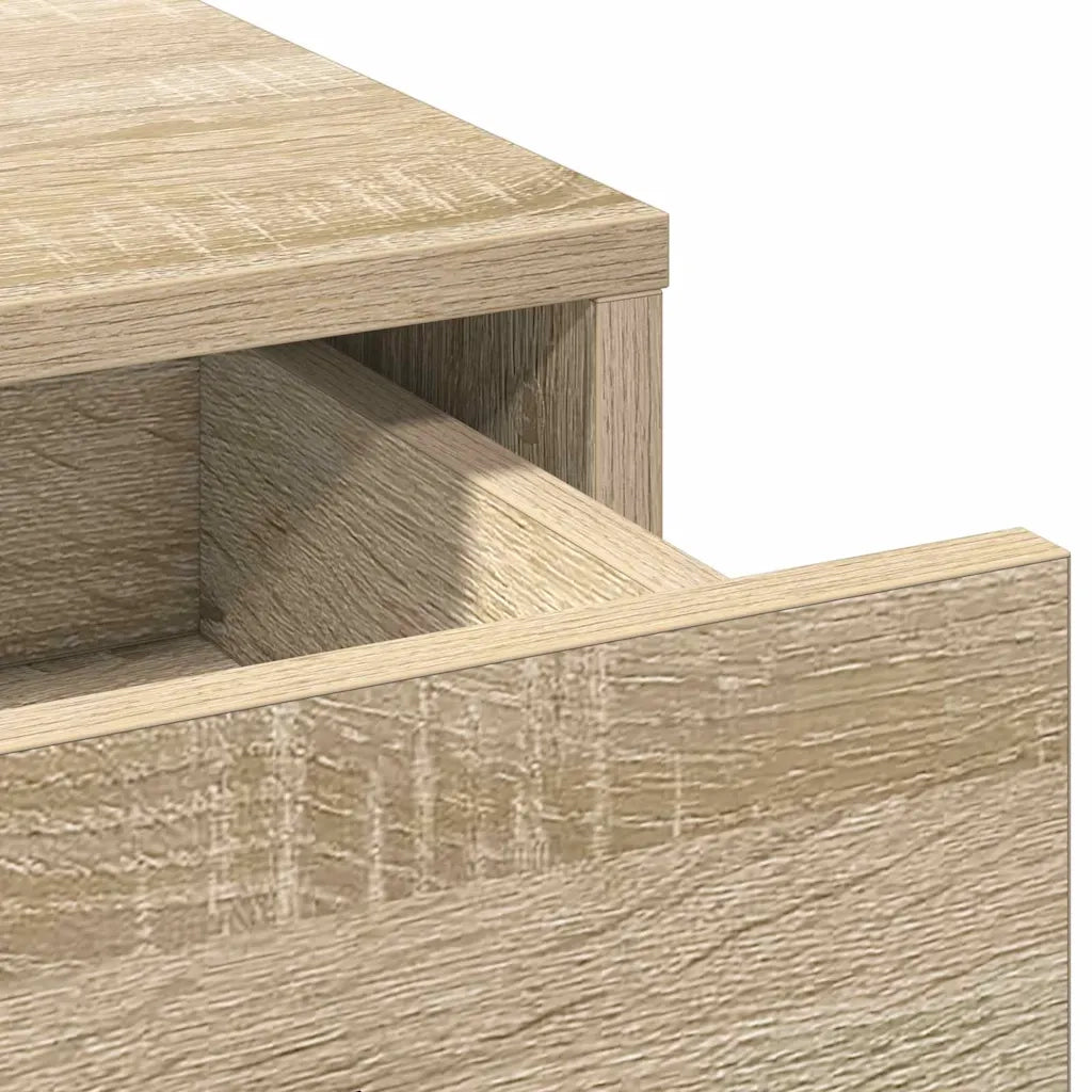 Tavolo da Trucco con cassetto Rovere Sonoma 78,5 x 41 x 135 cm 865030