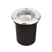 Faretto da incasso a terra Ø7,6cm cromato LED 6W IP67 Struhm
