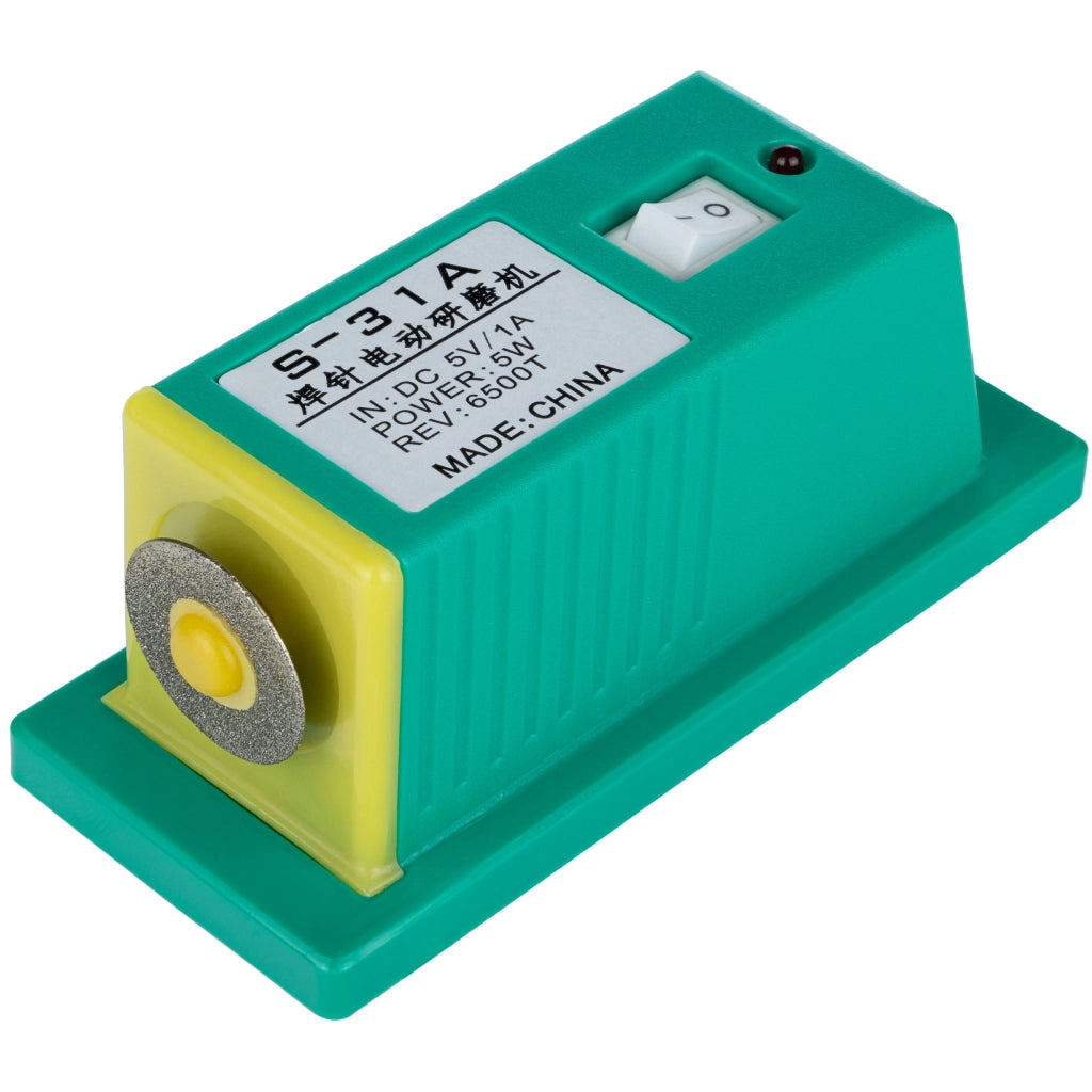 Affilatrice per Elettrodi S-31A 5W – Precisione e Durata | Materiale in Lega di Tungsteno | Alimentazione USB