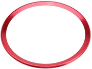 Anello di guida interno in lega di alluminio - compatibilità perfetta - colore rosso - accessorio auto - per A1