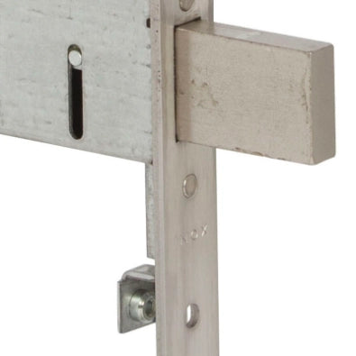 SERRATURA DOPPIA MAPPA PER PORTE ALLUMINIO DA FASCIA ART. 57313 CISA E70 - scatola mm 166x82 - CISA