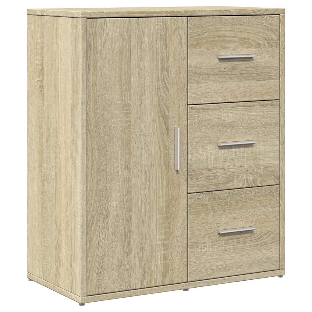Credenza | Madia | Buffet da pranzo | Armadio da pranzo Rovere Sonoma 60x31x70 cm in Legno Multistrato