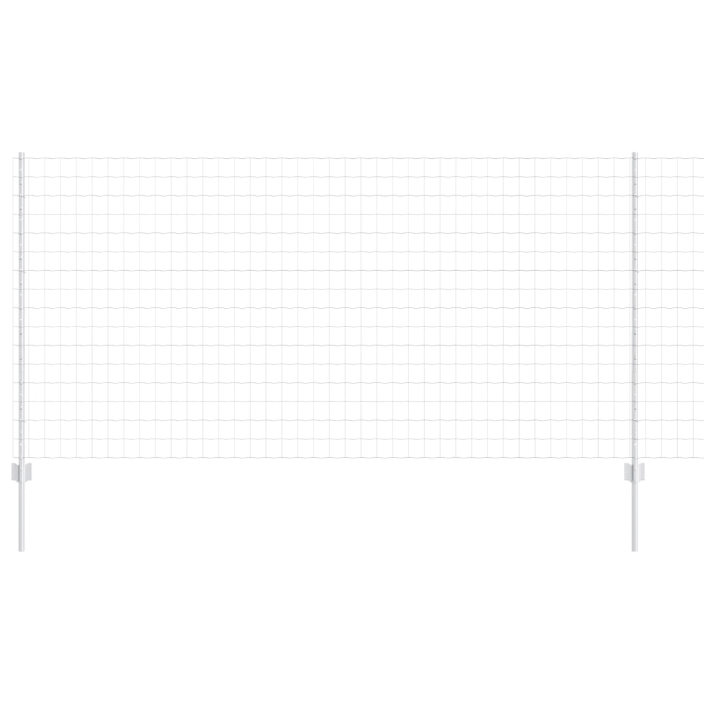 Fondo Euro con 22 pali U Argento 1,2x25 m Acciaio