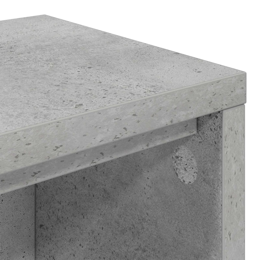 Scrivania studio Grigio Cemento 130 x 36 x 19,5 cm 8006703