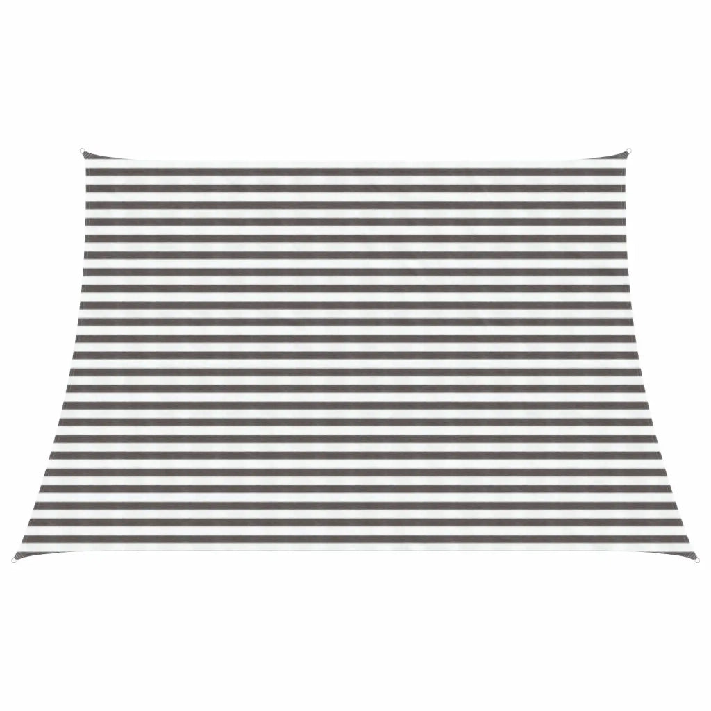Telo Ombra Grigio chiaro e bianco 4 / 5 x 3 m HDPE