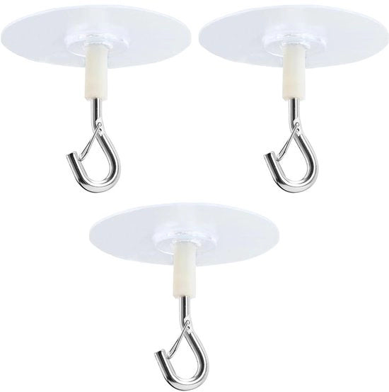 Set di 3 Hanger per soffitto autoadesivi per decorazione