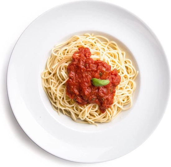 6 piatti di pasta diametro 30 cm, piatti da insalata, piatti di porcellana, piatti di pasta, piatti di zuppa, profondità 6,2 cm