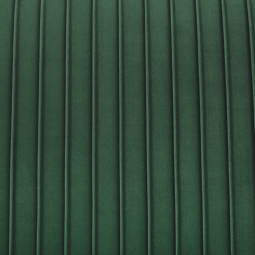 Panca Velluto Verde Smeraldo Imbottito Gambe In Metallo dorato 118 cm Glamour Soggiorno Camera Da Letto Corridoio