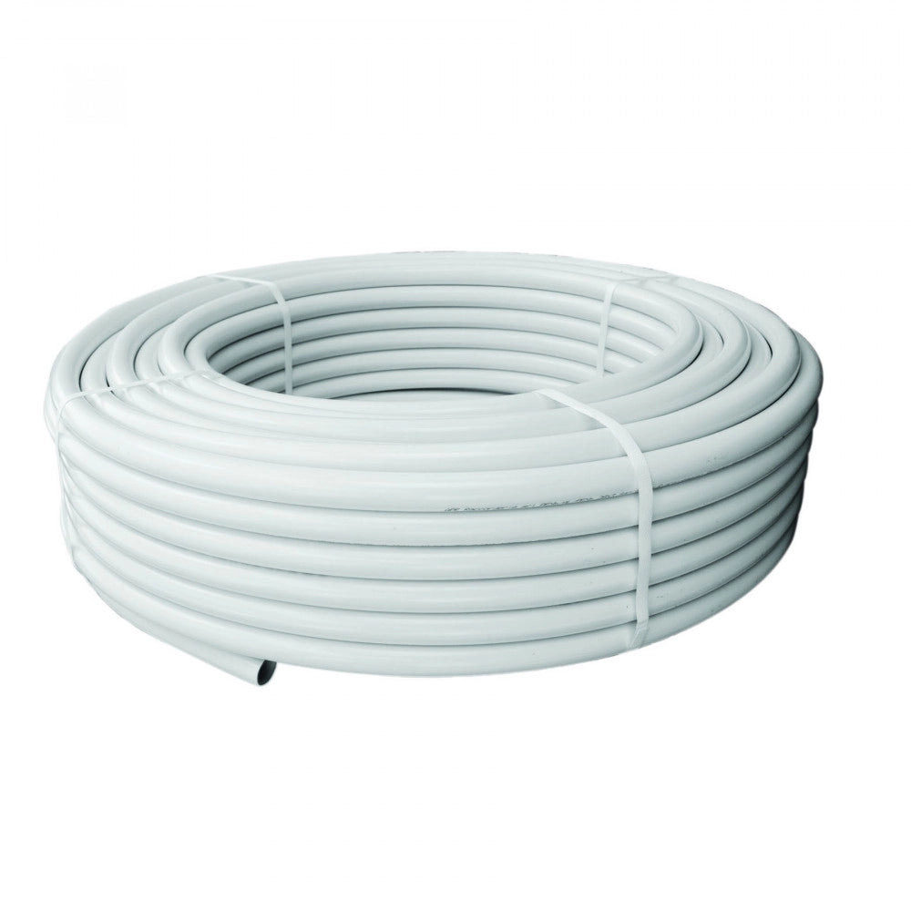 Tubo multistrato bianco nudo per acqua 20x2,0mm - 1mt