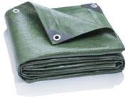 Telaio di copertura 3x4 m Premium 200 g/m² Verde - Telaio pesante con angoli rinforzati e occhielli in alluminio - Imbottito e resistente ai raggi UV