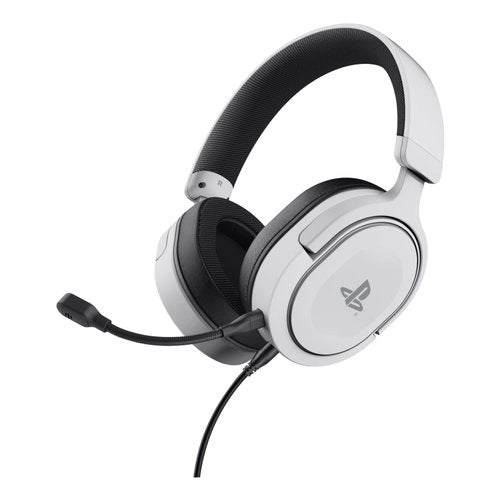 Trust gxt 498 forta auricolare cablato a padiglione gaming nero, bianco - 24716