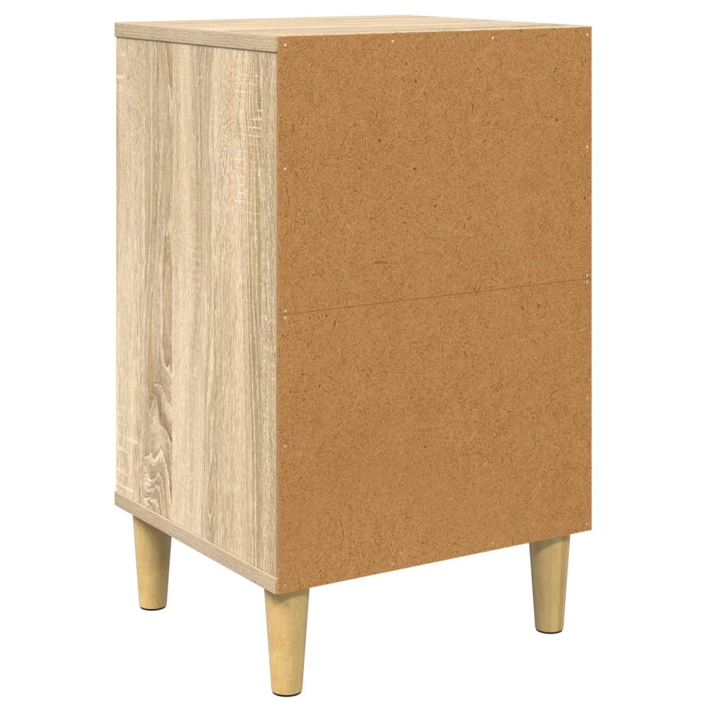 Armadio da Notte BONN 2 pz Rovere Sonoma 36 x 33 x 60 cm 8007294