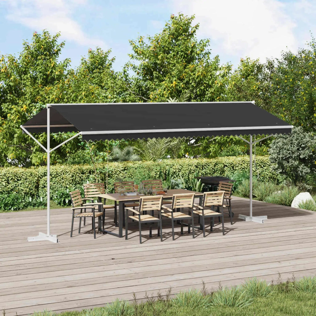 Tenda autoportante Antracite 5 x 3 m Poliestere 42033621