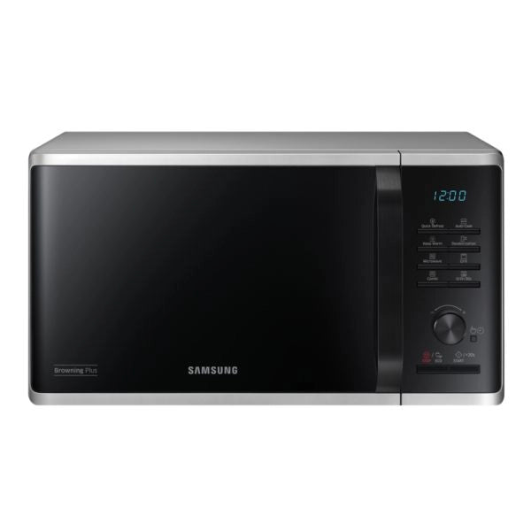 Samsung mg23k3515as nero, argento microonde con grill superficie piana 23 l 800 w - MG23K3515AS/ET