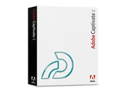 Software E-Learning Adobe Captivate 2 Usato Versione Italiana Boxata Completa con CD e Licenza per Sistemi Legacy Windows Vintage
