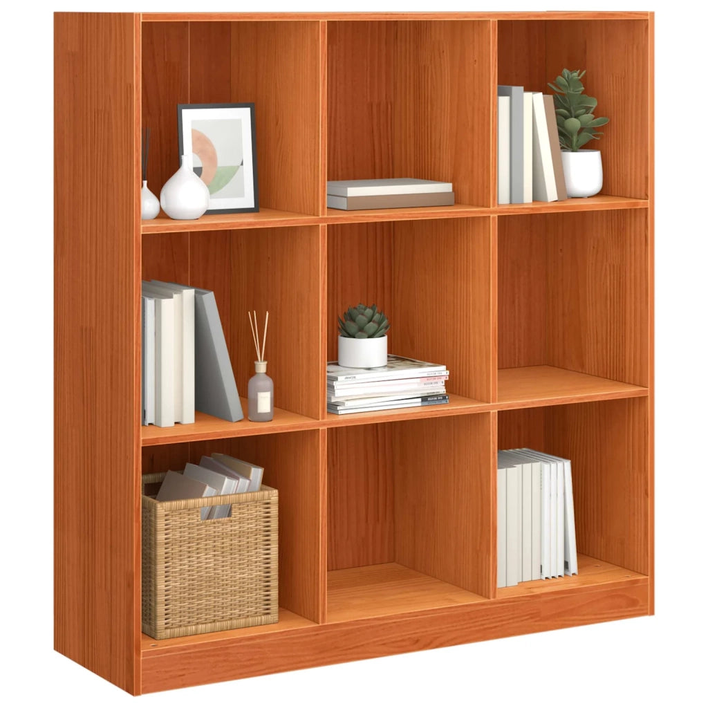 Armadio per Libri Marrone cerato 104 x 33 x 110 cm 869874