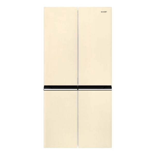 Sharp sj-nfa15imxje frigorifero side-by-side libera installazione 488 l crema