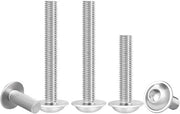 Viti a testa a lente M5 x 25mm - 30 pezzi - RVS - ISO 7380-2