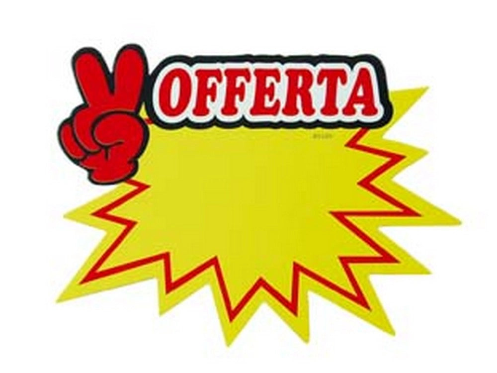 5blister cartello etichette "offerta" - mm.170x130 cod:ferx.fer223454
