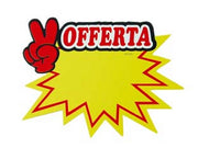 5blister cartello etichette "offerta" - mm.170x130 cod:ferx.fer223454