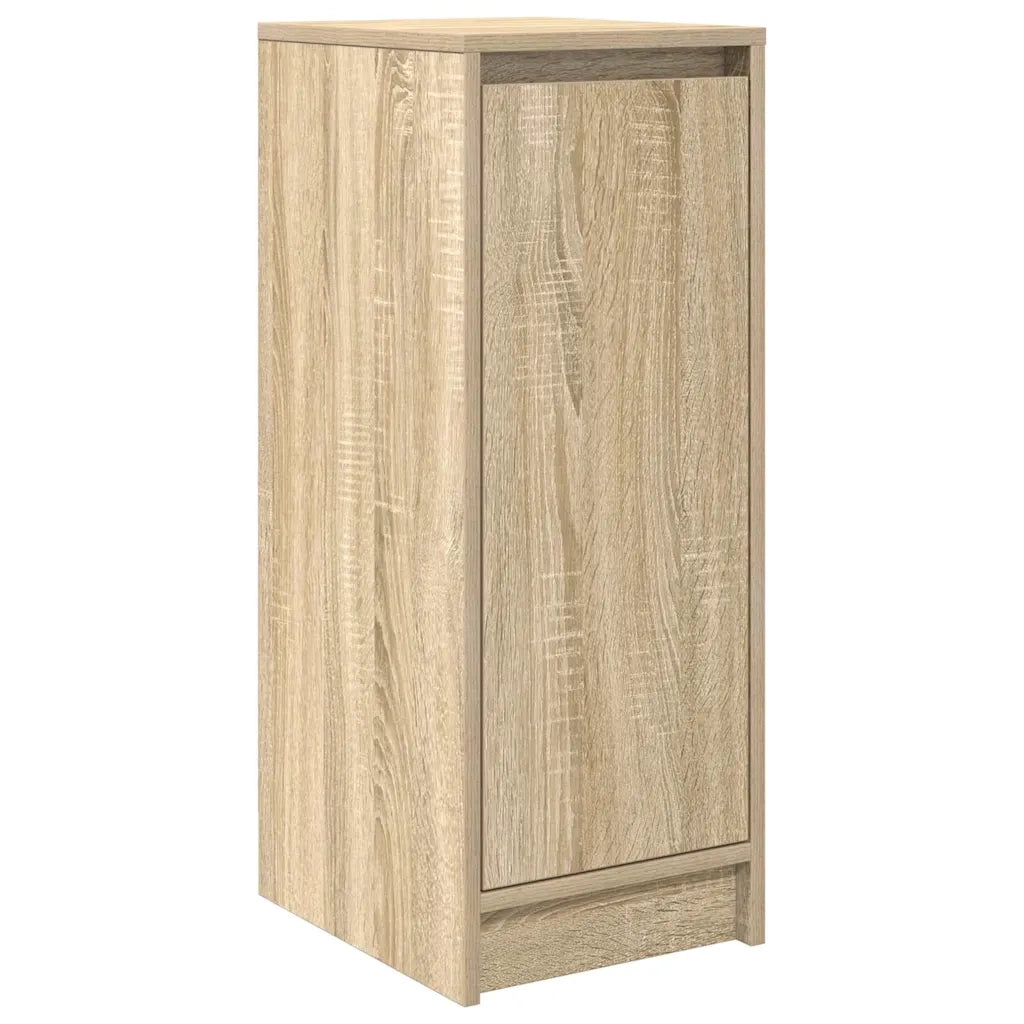 Scarpiera-Scaffale per scarpe Rovere Sonoma 29,5x34x76 cm in Legno Multistrato