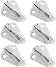 Fender di Prora in Acciaio Inox 316 Rvs con Fermo a Snodo - 6 pezzi - Accessori di Sicurezza per Barche e Yacht