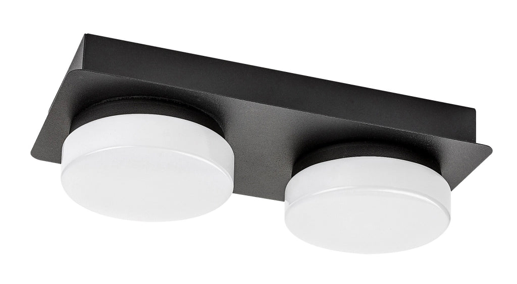 Plafoniera/applique LED 11W 4000K nero opaco Attichus Rabalux