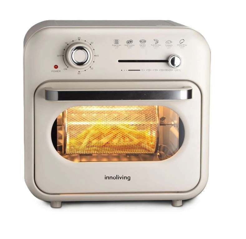 Forno Friggitrice ad Aria con Oblo e Timer 16 Litri Innoliving