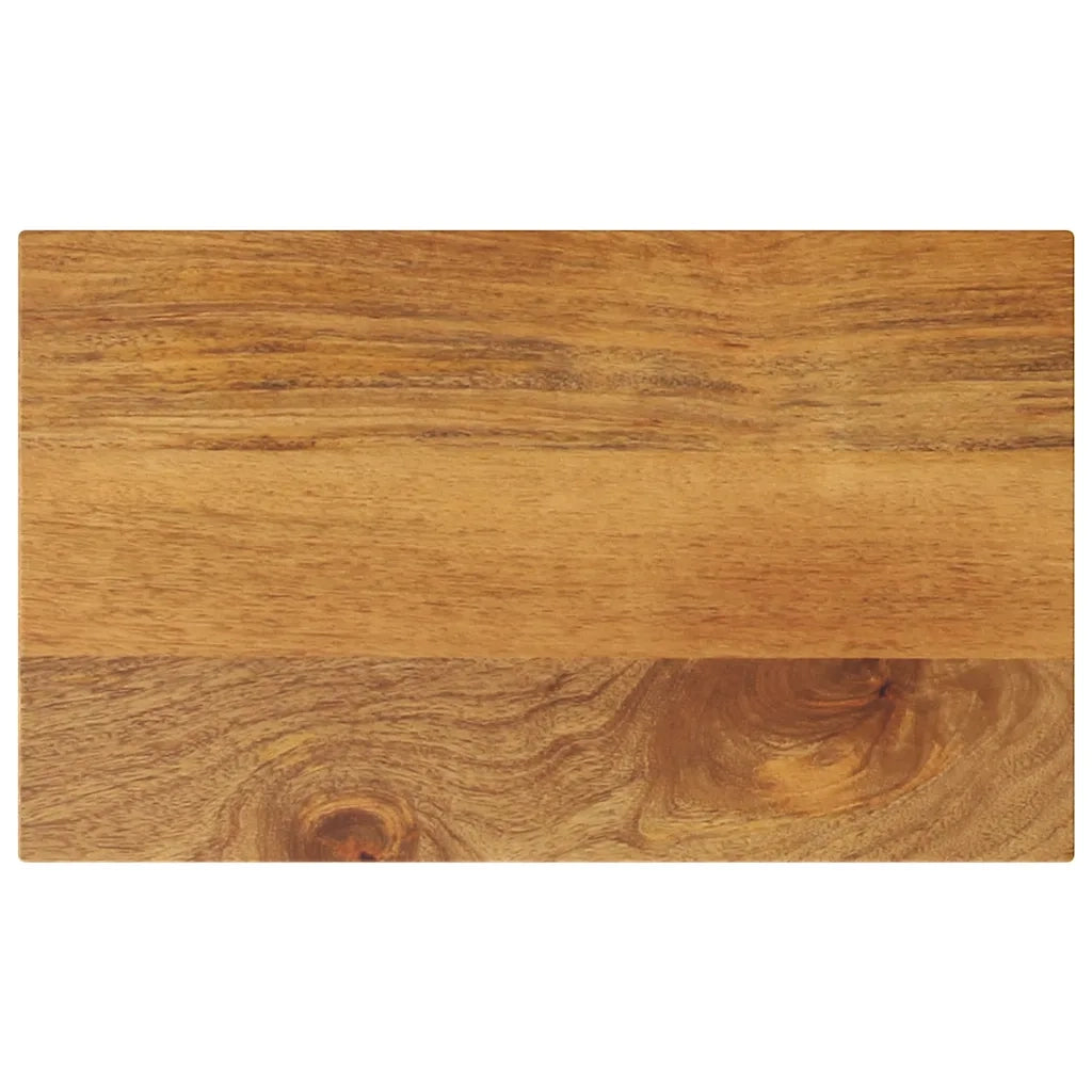 vidaXL Piano per Tavolo 40x30x2,5 cm Rettangolare Legno Massello Mango