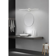 Trade Shop - Lampada Led Da Specchio Moderna Applique Luce Fredda Naturale 10 Watt 800lm F12 - -bianco Freddo      -
