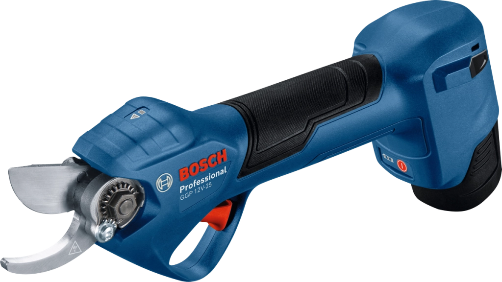 Bosch GGP 12V‑25 forbici Cesoia potatura cordless 12 V brushless 2 batterie