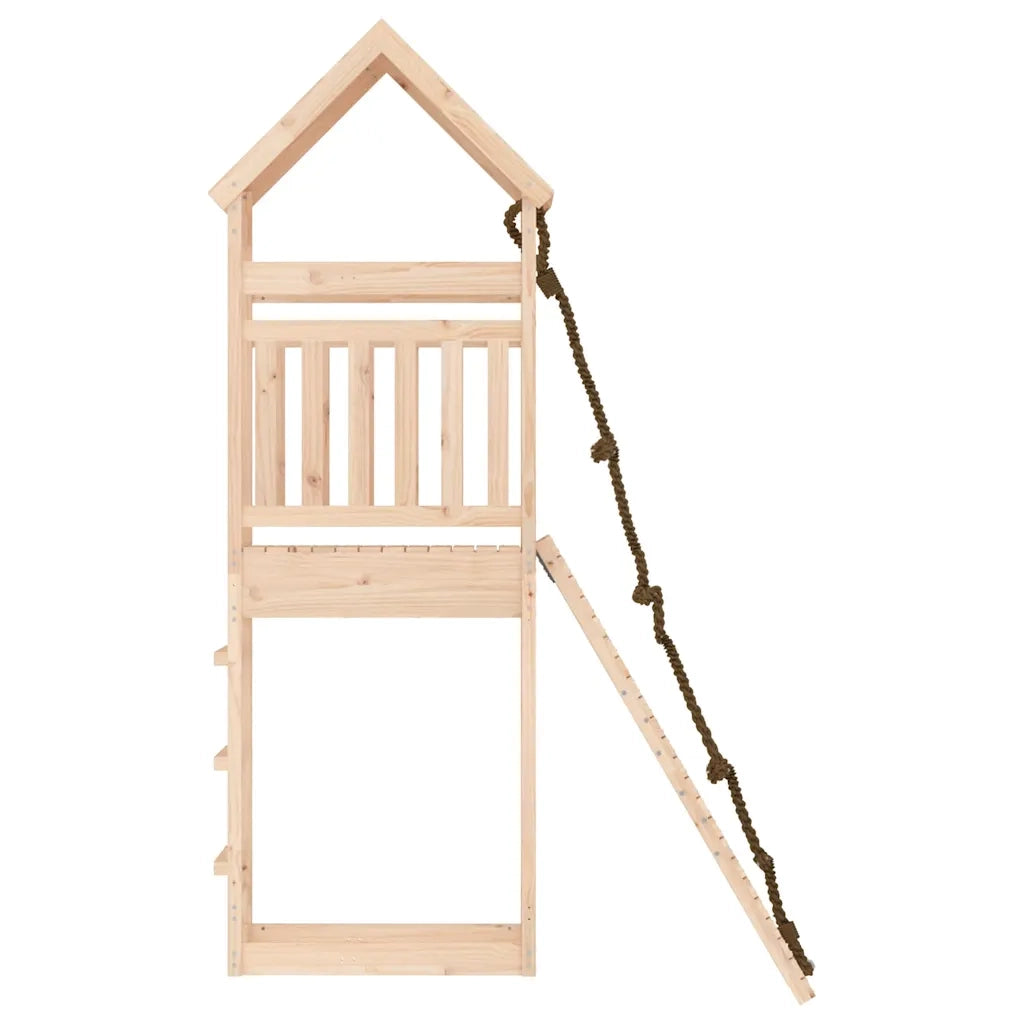 Casetta con Arrampicata in Legno Massello di Pino 3156898
