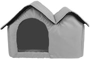 Sistema di Raffreddamento per Animali Domestici - Estivo - Casa per Gatti/Cani - Condizionatore d'Aria per Animali - Foglio di Alluminio/EPE Cotone - Inclusi Sacchetti di Ghiaccio - Regolazione della Temperatura Effettiva - Raffreddamento Casa