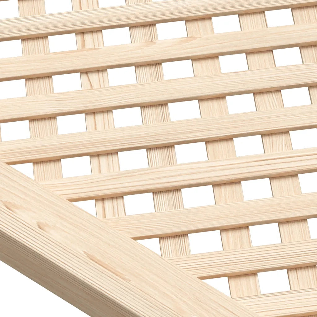 Ante con Design a Reticolo 2 pz 39,5x69 cm in Legno di Pino CFW3768445
