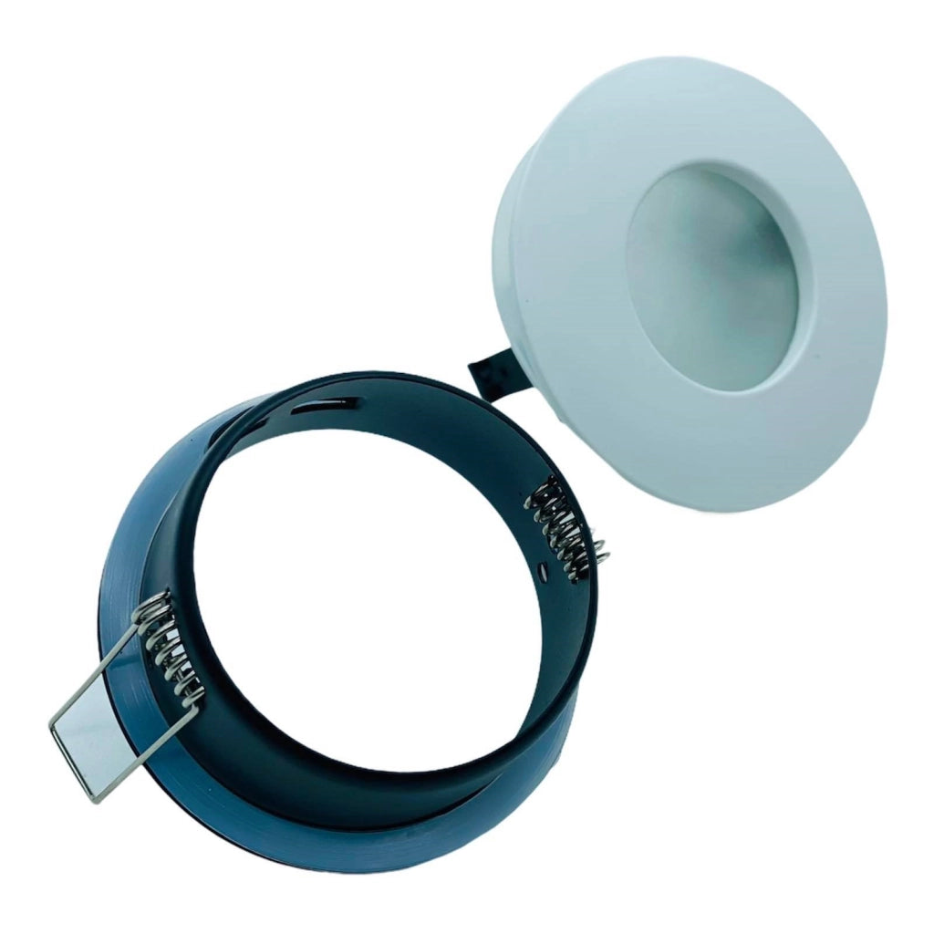 Faretto Led da incasso per bagno box doccia lampada RGBW 5W GU10 cromoterapia