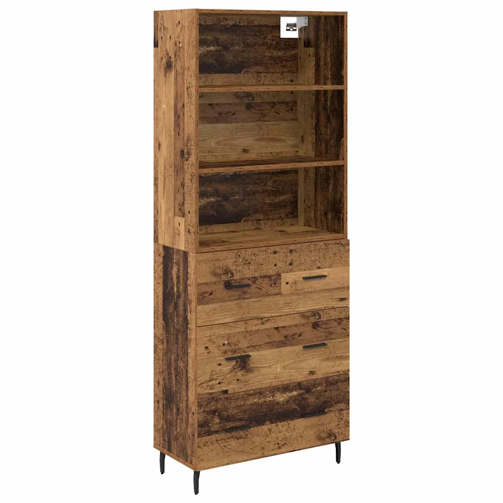 Credenza con cassetto 2 pcs Legno vecchio Legno multistrato 3415618
