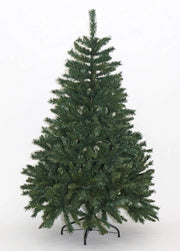 Albero di natale verde modello alpino h.210 apertura ad ombrello 1773 rami