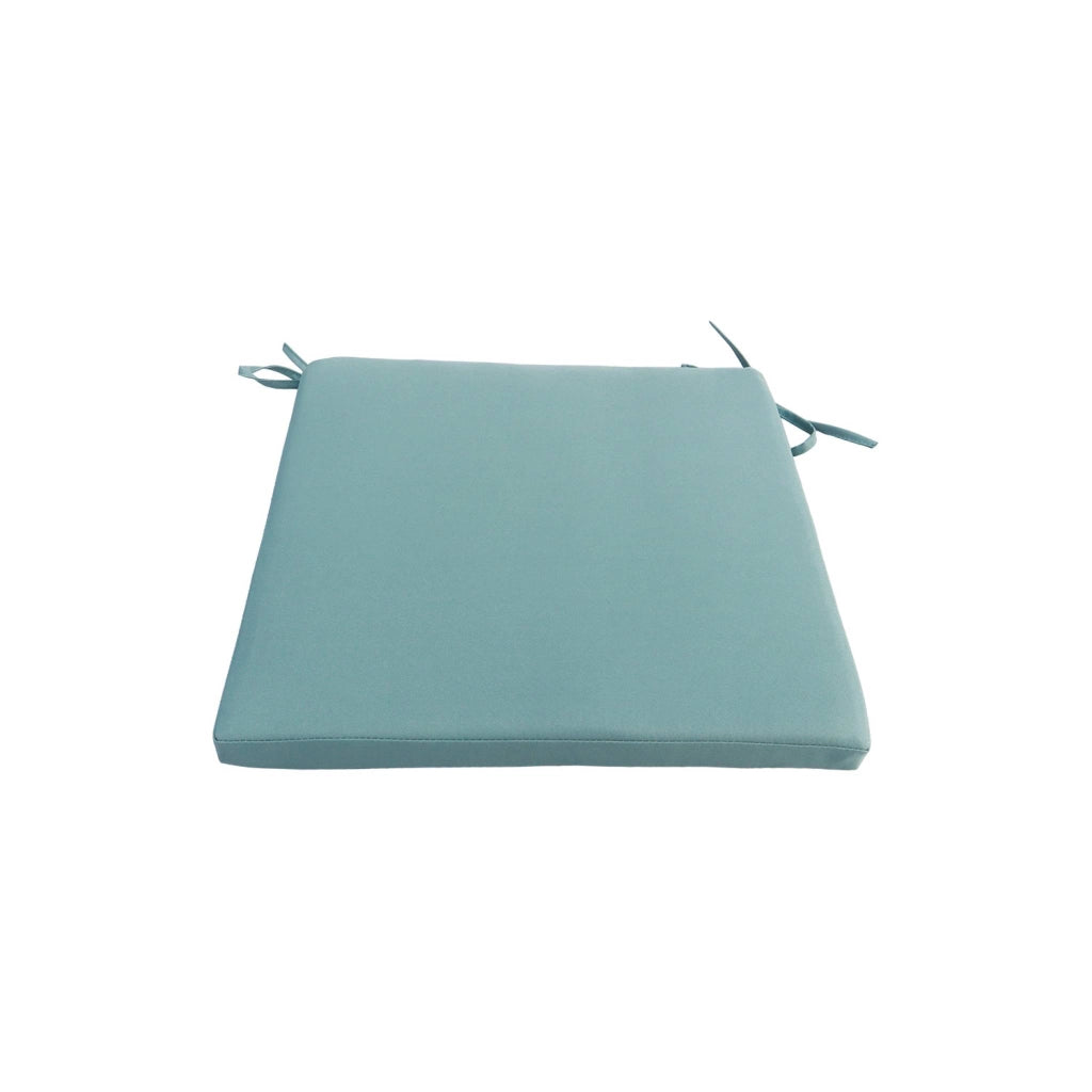 Set 4 cuscini per sedia da giardino, verde grigio