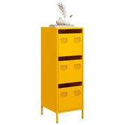 Credenza Giallo Senape 39x35x103,5 cm in Acciaio 851403