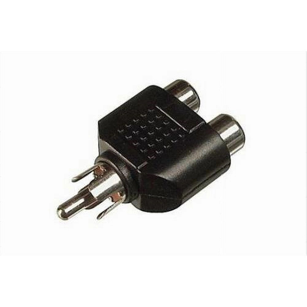 Trade Shop - Connettore Rca Adattatore Audio Con Spina Rca Maschio A 2 Rca Femmina C-rca01 -