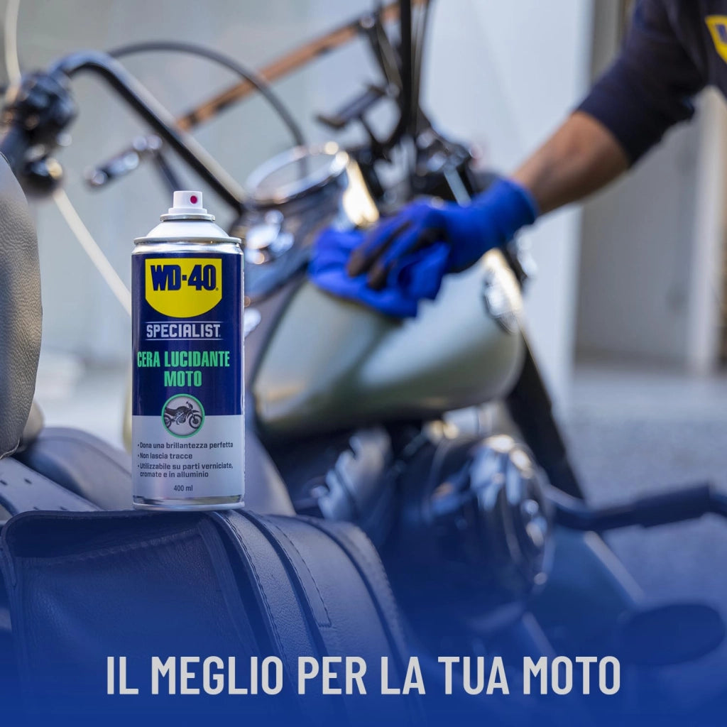 Cera Lucidante per Moto Wd 40 400 ml
