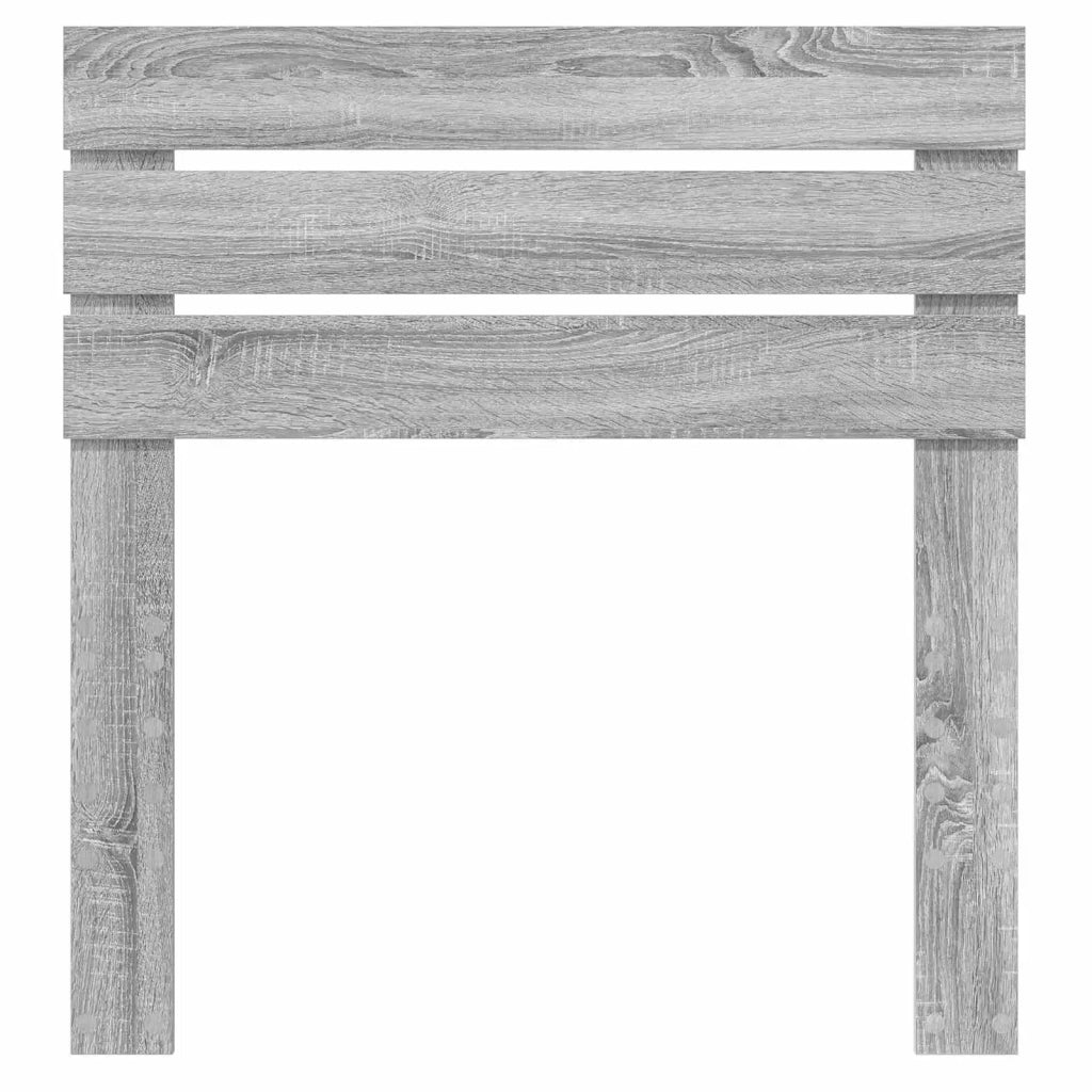 Testiera Grigio Sonoma Legno multistrato