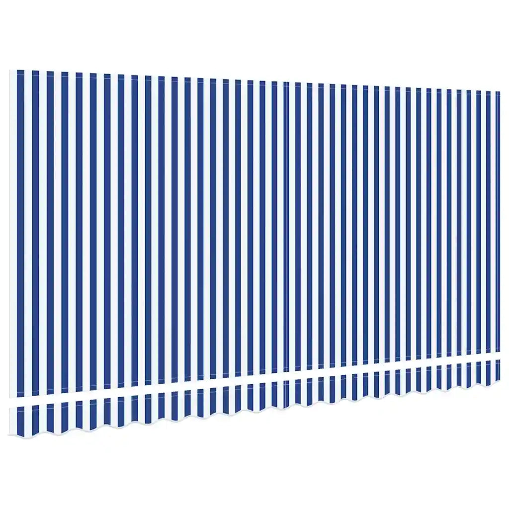 Telo di ricambio per tenda da sole Blu e Bianco 4 x 2 m 42000375